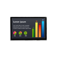 Écran intelligent pour maison connectée TFT LCD de 6,8 pouces avec résolution 800x480, luminosité de 800 nits, interface HDMI, panneau IPS