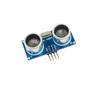HC-SR04 Modul Sensor Transduser Ultrasonik DC 5V Papan Pengukur Jarak untuk Perangkat Keras Kompatibel Arduino dan Proyek DIY