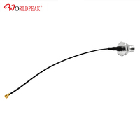 Câble RF TNC Femelle Bulkhead vers UFL Gen4 Jumper 1,37 mm, 15 cm, 50 Ohms