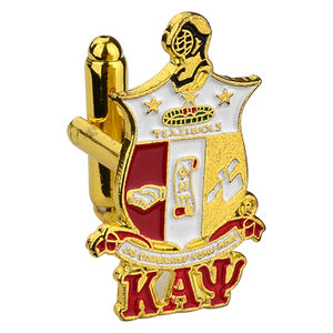 Boutons de manchette de luxe plaqués or avec motifs en cuivre colorés - Cadeaux parfaits pour les fêtes, les mariages et les chemises habillées - Product Image 6