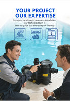 KAIKANG POOL SWIM Modell 220V Einphasige Schwimmbadpumpe 1PS/2PS Einfache Installation