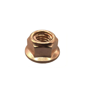 Tuerca de escape hexagonal de acero chapado en cobre para Audi Bmw M8, pieza de repuesto para reparación de automóviles, número de pieza A1201420072 - Product Image 1