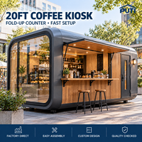 Maison préfabriquée de luxe pour les fêtes de Noël, type cabane en forme de pomme, avec cuisine intelligente, salle de bain et design modulaire flexible