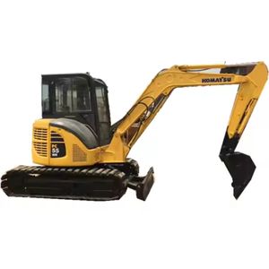 Mini excavatrice utilisée 100% de KOMATSU PC55MR Japon poids d'opération de 6 tonnes à vendre - Product Image 1