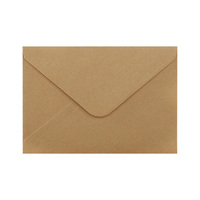Carte de vœux en papier kraft auto-adhésive, impression d'enveloppe occidentale, couleur personnalisée, double colle, écologique, recyclable, cadeau