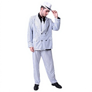 Costume <span class=keywords><strong>de</strong></span> fête <span class=keywords><strong>de</strong></span> carnaval pour adulte, costume <span class=keywords><strong>de</strong></span> musketier <span class=keywords><strong>gangster</strong></span>, costume <span class=keywords><strong>de</strong></span> déguisement MAB-78 - Product Image 1