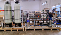 Système de filtration d'eau par osmose inverse de 2 tonnes, 2000 L/H, purificateur d'eau de dessalement, système d'irrigation, eau potable, taux de dessalement de 98%