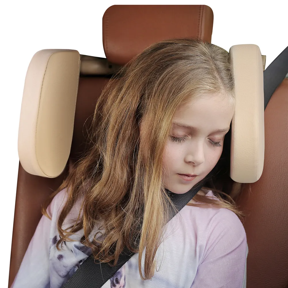 Universal รถนอนหมอนคอ Rest เบาะที่นั่ง Headrest เดินทางทารกนอนความปลอดภัยปรับ Air Travel หมอน