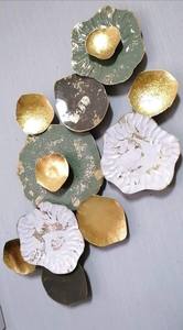 งานศิลปะติดผนังขายดี รูปทรงสี่เหลี่ยมผืนผ้า ลายดอกไม้สีสันสดใส ดีไซน์หรูหรา สำหรับตกแต่งผนัง - Product Image 4