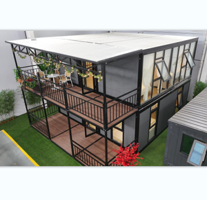 Venta Directa <span class=keywords><strong>de</strong></span> Casa Contenedor Prefabricada Plegable y Expandible <span class=keywords><strong>de</strong></span> 20 y 40 Pies, <span class=keywords><strong>con</strong></span> 5 Dormitorios - Product Image 5