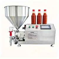 Machine de remplissage quantitative automatique HZ 304 en acier inoxydable, écologique, à économie d'énergie, avec écran tactile, pour acides et bases