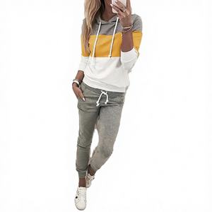 Ensemble de sport ANSZKTN printemps-automne style streetwear américain, respirant et léger, veste à manches longues avec col rabattable et cordon de serrage - Product Image 4