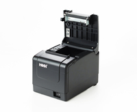 Printer Thermal Sistem POS HOP-H806 80mm dengan Antarmuka USB, Pemotong Otomatis Hitam, 203dpi, Kecepatan Cetak 160mm/s, Tersedia