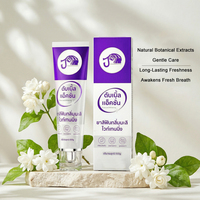 Dentifrice blanchissant personnalisé à la senteur de jasmin pour dents sensibles, pour des dents blanches, une haleine fraîche et une hygiène bucco-dentaire optimale