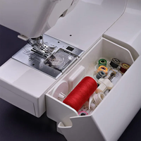25 bobines de machine à coudre transparentes, bobines vides, boîte de rangement en plastique pour accessoires de couture DIY ménagers