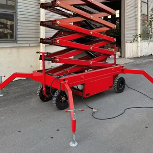 Plataforma de Trabajo Aérea (<span class=keywords><strong>AWP</strong></span>) de 10 m, Plataforma Elevadora de Tijera Autopropulsada de Servicio Pesado, Plataforma Elevadora de Tijera de Gran Tamaño, Elevador de Construcción - Product Image 6