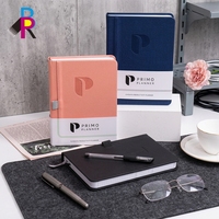 Libreta de Cuero PU Promocional Personalizada, Impresa a Medida, A5, Ecológica, para Oficina, Escuela, Diario, Agenda