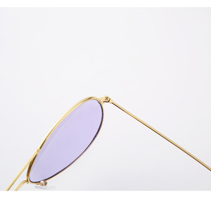 <span class=keywords><strong>Occhiali</strong></span> <span class=keywords><strong>da</strong></span> <span class=keywords><strong>Sole</strong></span> Promozionali di Qualità Retrò per Uomo, Montatura in Metallo Stile Aviatore, Protezione UV400, Design Bling Star - Product Image 5