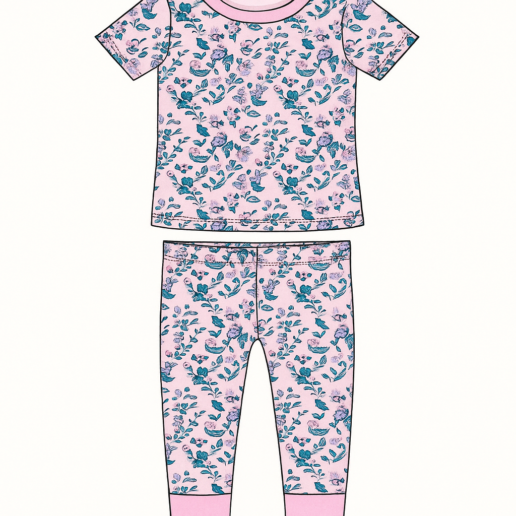 สีม่วงและสีชมพู