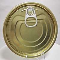 Couvercle de boîte de conserve en fer blanc doré EOE de 80,3 mm, directement de l'usine, pour la mise en conserve