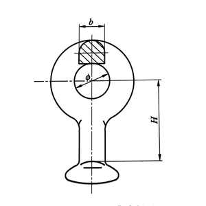 Accessoire de câble électrique en acier galvanisé de type Q/QP, œil à bille, œil à bille à extrémité sphérique, œil à bille à douille, œil à bille à suspension - Product Image 5
