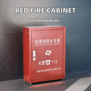 ตู้ดับเพลิงสีแดงแบบพกพาอุปกรณ์รักษาความปลอดภัยที่จำเป็นสำหรับการดำเนินการดับเพลิงที่ง่าย - Product Image 4