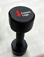 Ensemble d'haltères personnalisés en gros avec logo pour la musculation et le fitness