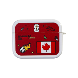 <span class=keywords><strong>Funda</strong></span> para <span class=keywords><strong>AirPods</strong></span> con Diseño de Bandera Nacional del Equipo de Fútbol 2026, Protector de Auriculares Antipérdida y Resistente a Golpes para <span class=keywords><strong>AirPods</strong></span> 1/2 3 4/Pro/Pro2/3 - Product Image 3