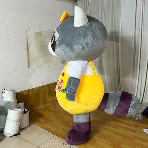 Costume de mascotte de raton laveur adulte de haute qualité, durable, confortable et parfait pour les promotions, les carnavals, les fêtes et les événements d'<span class=keywords><strong>anime</strong></span> - Product Image 2