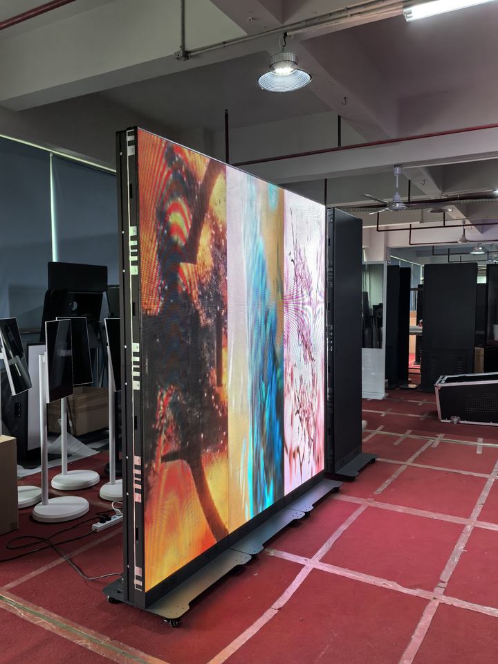 Vertical LED Banner Screen LED Display Digital Signage Poster Screen ...