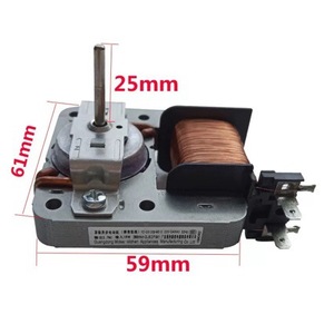 Yj F6120 Am01 เตาอบไมโครเวฟพัดลมระบายความร้อนมอเตอร์ 59 มม.X 61 มม.X 25 มม.220V อลูมิเนียมไฟฟ้าหมายเลขชิ้นส่วน 6120 - Product Image 1