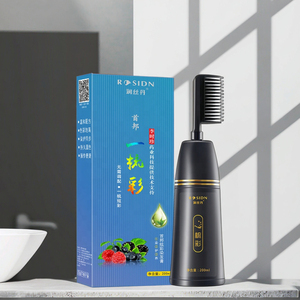 Tinte Capilar Herbal OEM en Botella Aplicadora con Peine, Crema sin Amoníaco, 200 ml, Fórmula de Coloración Permanente de Grado Premium - Product Image 1