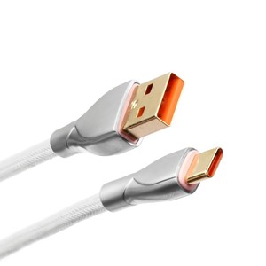 Cable DE DATOS blanco Cable USB en espiral de aviador, tipo C Cable de teclado mecánico desmontable para juegos para Win/Mac/Gamers - Product Image 6