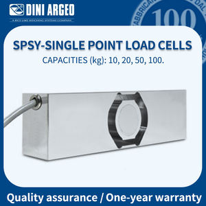 Capteurs de pesage à point unique en acier inoxydable série DINI ARGEO SPSY 10 kg/20 kg/50 kg/100 kg - Product Image 2