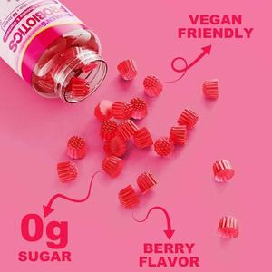 Oem Private Label Vrouwen Probiotische Vitaminen Gummies Met Cranberry Voor Urine En Vaginale Gezondheid Spijsvertering En Immuunondersteuning - Product Image 6