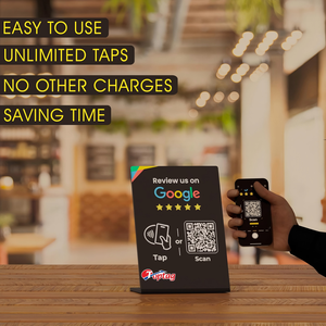 Tarjeta de Opiniones de Clientes - Solución de Gestión de Retroalimentación sin Necesidad de <span class=keywords><strong>Descargar</strong></span> Aplicaciones, con NFC y Escaneo de Códigos <span class=keywords><strong>QR</strong></span> - Product Image 4