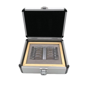 Estuche Profesional con 22 Lentes <span class=keywords><strong>de</strong></span> Prueba Multifocales Progresivas, con Garantía <span class=keywords><strong>de</strong></span> 1 Año para Uso Óptico, con Estuche <span class=keywords><strong>de</strong></span> Aluminio - Product Image 1