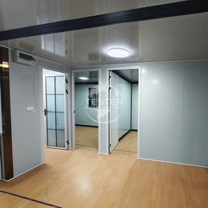 Conteneur personnalisé de 20 pieds 40 maison conteneur extensible en acier de deux chambres à coucher maison conteneur portable converti - Product Image 5