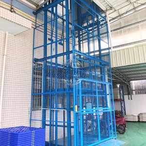 Montacarichi per Magazzino 1/2/3 Tonnellate, Elevatore a Due Colonne per Merci, Prezzo Montacarichi per Soppalco - Product Image 1