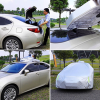 Housse de voiture automatique en polyester imperméable, très vendue, disponible en différentes tailles
