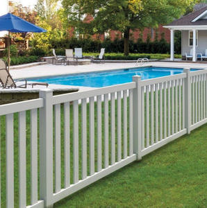 Recinzioni chiuse in vinile di plastica, la piscina utilizza recinzioni da giardino di alta qualità, <span class=keywords><strong>pannelli</strong></span> di recinzione in PVC per esterni - Product Image 4