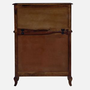 Stylish Solid Sheesham Wood Bar <b>Cabinet</b> Provincial Teak Finish Wine <b>Storage</b> Furniture for Home Bar Kitchen <b>Dining</b> <b>Room</b> - Product Image 6