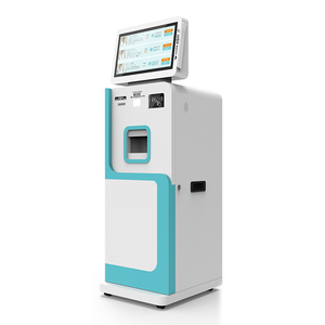 18.5 ''Multi-Touch không thấm nước màn hình phẳng lớn chính phủ Giao tự phục vụ kiosk với bánh xe di động kiốt - Product Image 1