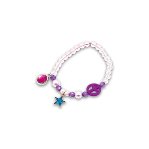 مجموعة صنع المجوهرات بنفسك: اصنع سوارًا خرزًا ملونًا خاص بك مع تعليقات فريدة - Product Image 6