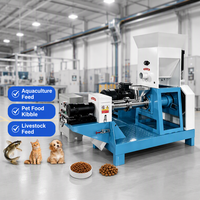 Machine d'extrusion pour la fabrication de granulés d'aliments pour animaux flottants, poissons, chiens, petits animaux, machine de traitement de granulés d'aliments humides pour chiens et poissons, machine à granulés flottants