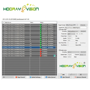 Logiciel de transcodage GPU adapté pour 200 IPTV Live VIDEO H.264 H.265 - Product Image 1