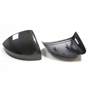 Coques de rétroviseurs en carbone sec avec assistance à angle mort pour <span class=keywords><strong>Audi</strong></span> R8 TTRS 2015-23 - Product Image 1