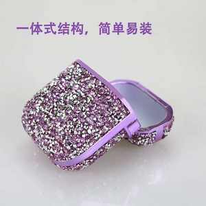 Funda de lujo para <span class=keywords><strong>Airpods</strong></span>, carcasa ostentosa para Airpod 3, llavero para niña y mujer, carcasa de diamante de <span class=keywords><strong>carga</strong></span> inalámbrica para <span class=keywords><strong>Airpods</strong></span> 1 <span class=keywords><strong>2</strong></span> - Product Image 5