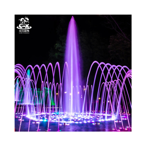 Fontaine musicale personnalisée pour jardin avec lumières LED colorées, équipement de fontaine musicale, best-seller - Product Image 6