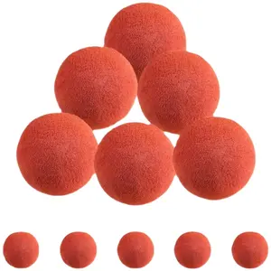 Round Soft DN125 Sponge Ball For Pipe Cleaning Concrete Pump Spare Parts For Zoomlion SY Putzmeister